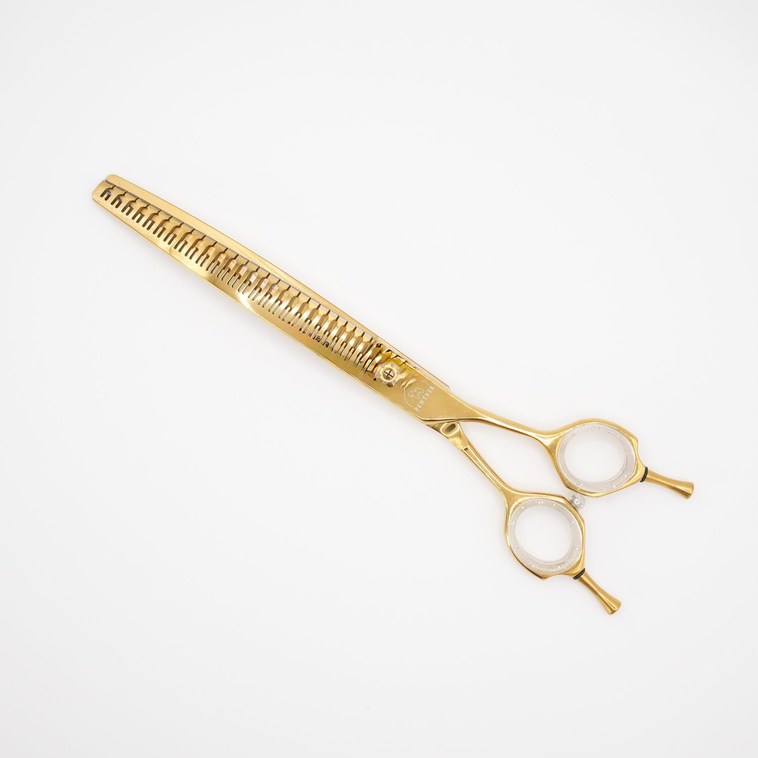 Gold Artisan Curved Chunkers - Gold Dog Grooming Scissors - - Customisable Shears