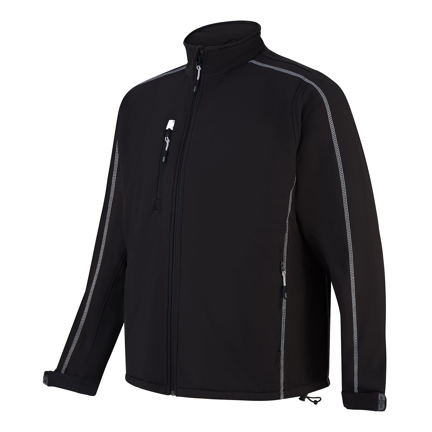Orn Crane Fur-Lined Softshell - Black - 4240 - - Customisable Softshells, Fleeces &amp; Jackets