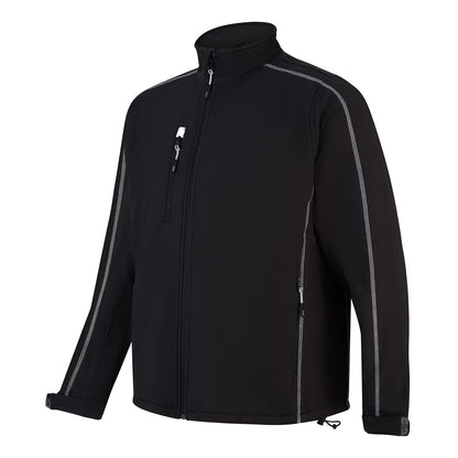 Orn Crane Fur-Lined Softshell - Black - 4240 - - Customisable Softshells, Fleeces &amp; Jackets
