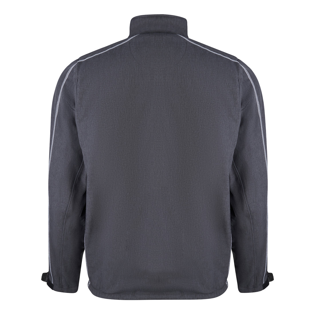 Orn Crane Fur-Lined Softshell - Charcoal Melange - Black - 4240 - - Customisable Softshells, Fleeces &amp; Jackets