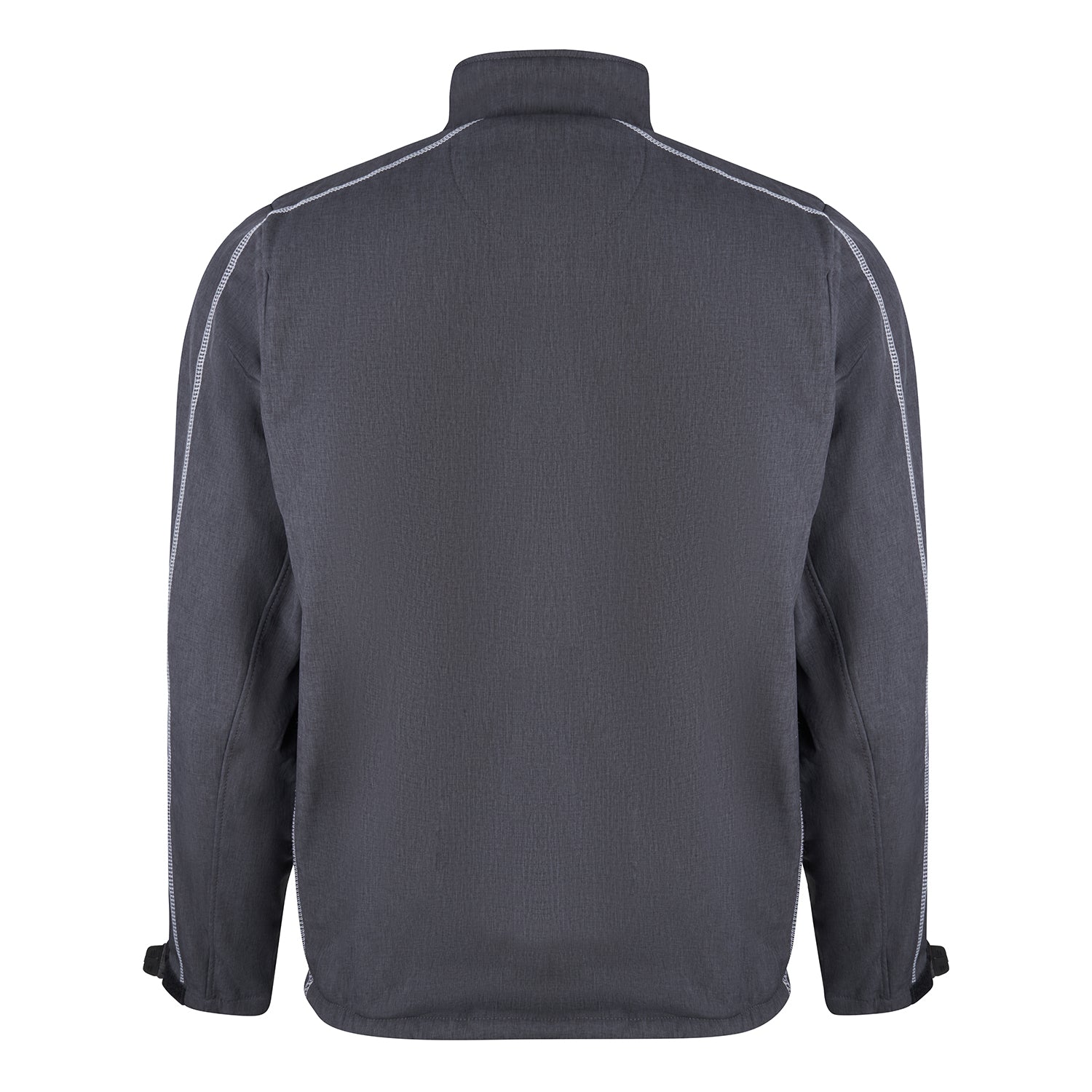 Orn Crane Fur-Lined Softshell - Charcoal Melange - Black - 4240 - - Customisable Softshells, Fleeces &amp; Jackets