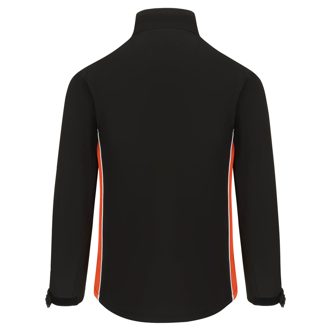 Orn Silverswift Softshell - Black - Orange - 4280 - - Customisable Softshells, Fleeces &amp; Jackets