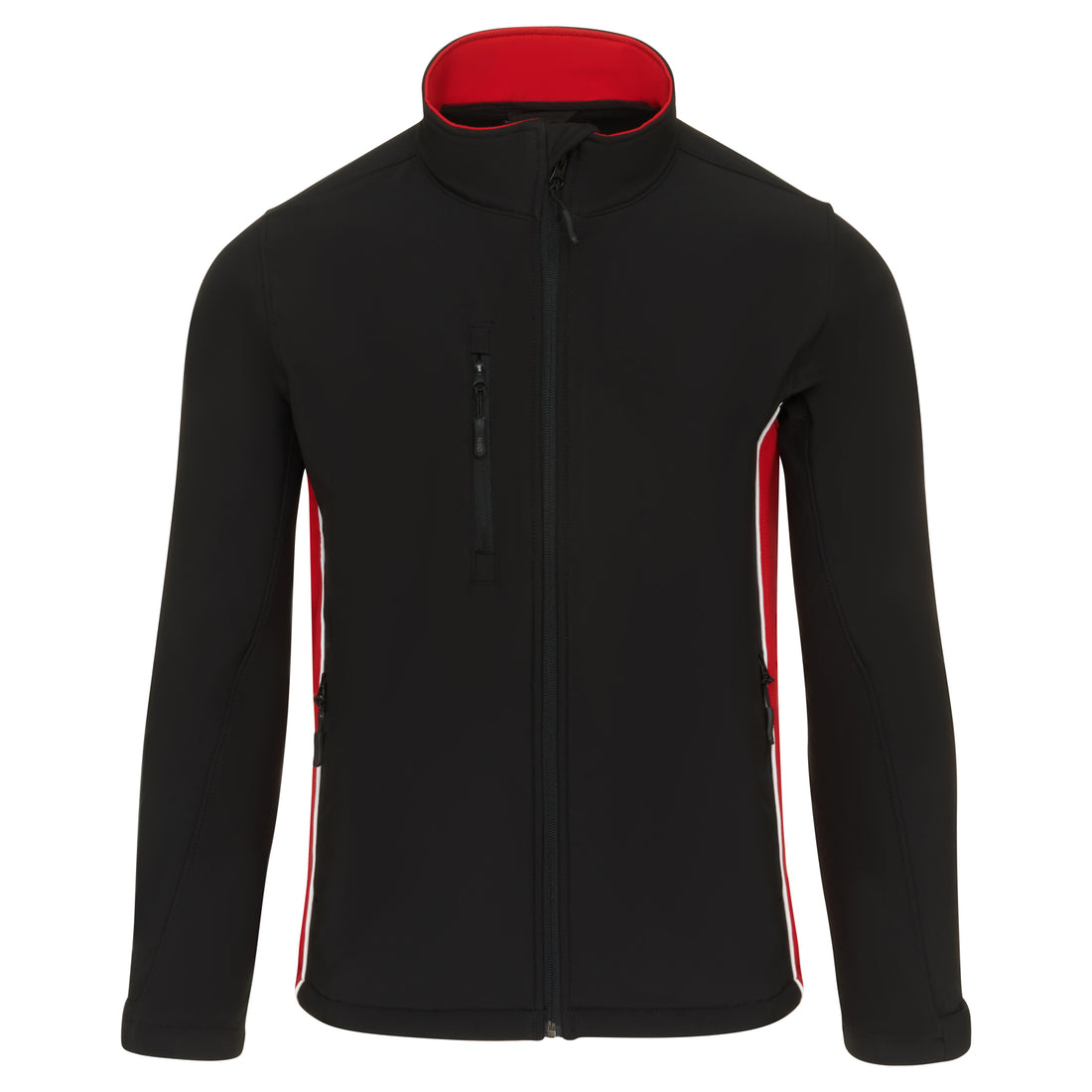 Orn Silverswift Softshell - Black - Red - 4280 - Black - Red - Customisable Softshells, Fleeces &amp; Jackets