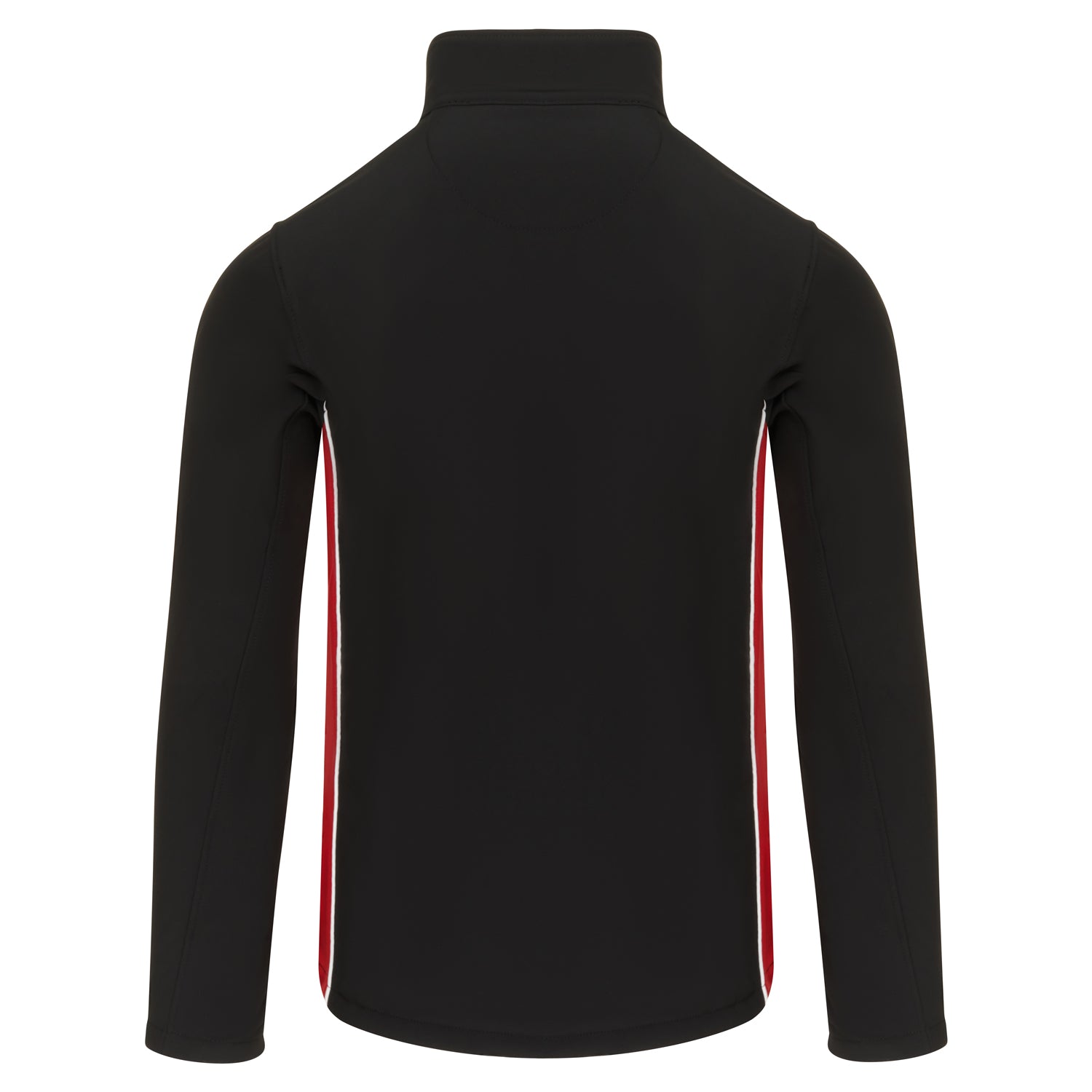 Orn Silverswift Softshell - Black - Red - 4280 - - Customisable Softshells, Fleeces &amp; Jackets
