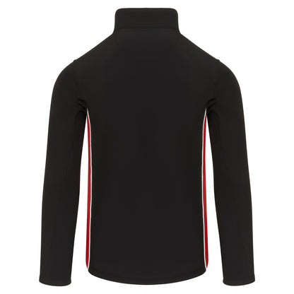 Orn Silverswift Softshell - Black - Red - 4280 - - Customisable Softshells, Fleeces &amp; Jackets