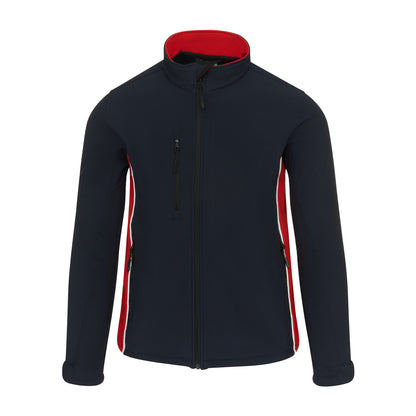 Orn Silverswift Softshell - Navy - Red - 4280 - Navy - Red - Customisable Softshells, Fleeces &amp; Jackets