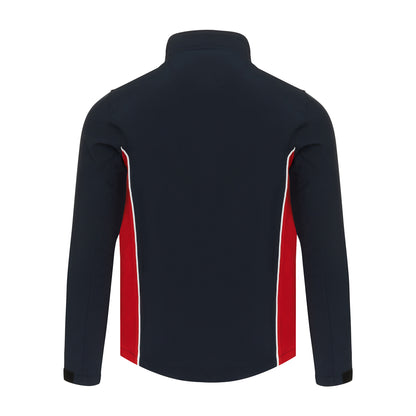 Orn Silverswift Softshell - Navy - Red - 4280 - - Customisable Softshells, Fleeces &amp; Jackets