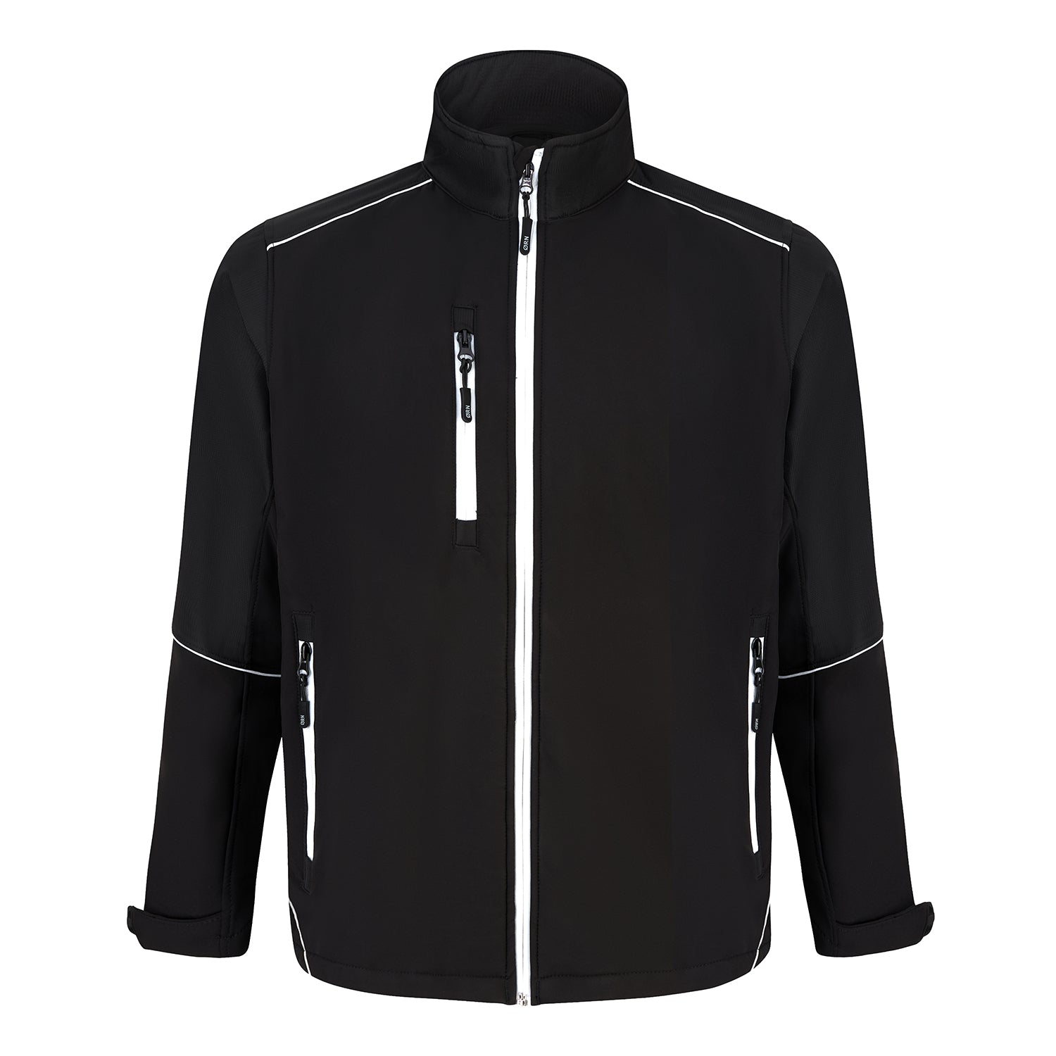 Orn Fireback Softshell - Black - Black - 4283 - Black - Black - Customisable Softshells, Fleeces &amp; Jackets