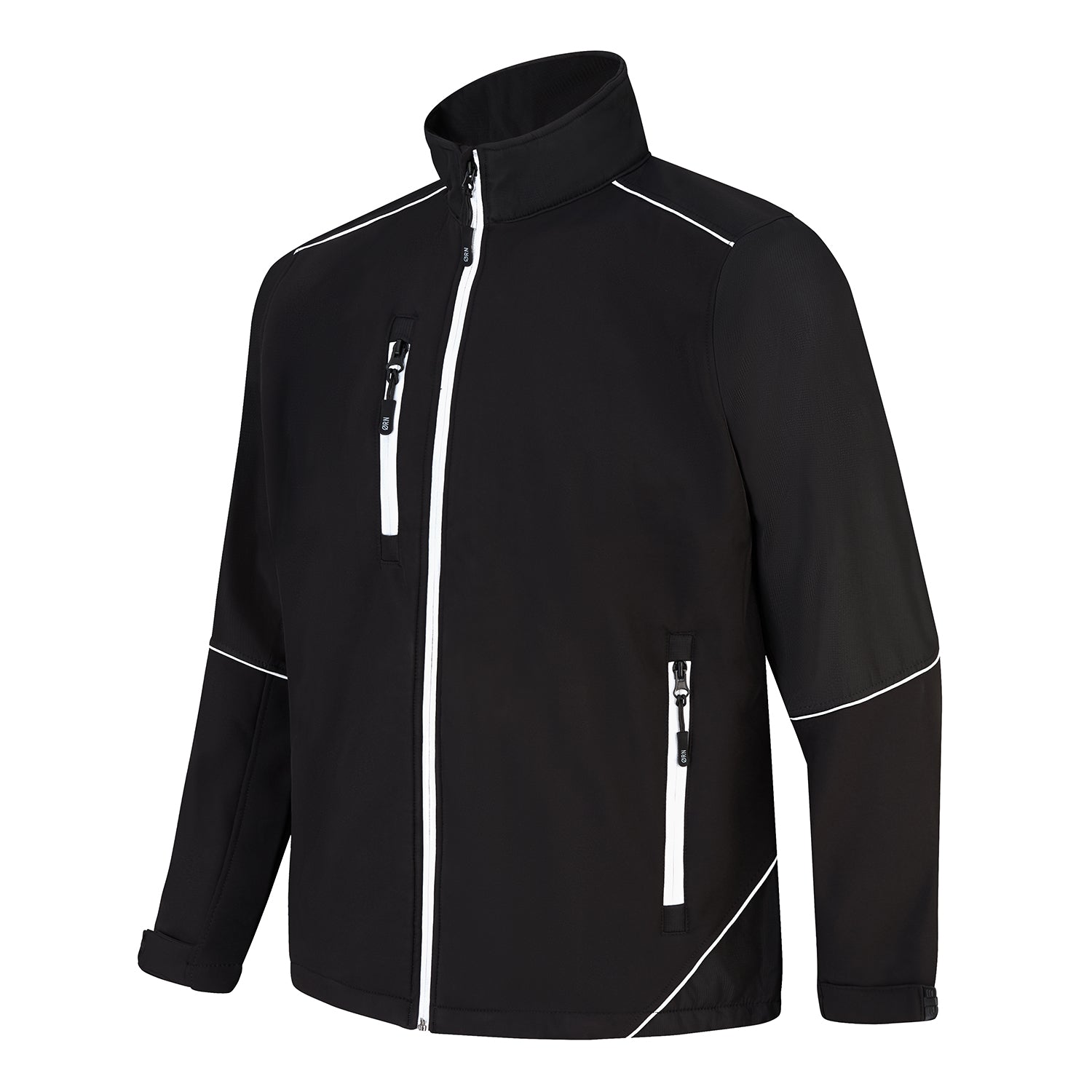 Orn Fireback Softshell - Black - Black - 4283 - - Customisable Softshells, Fleeces &amp; Jackets
