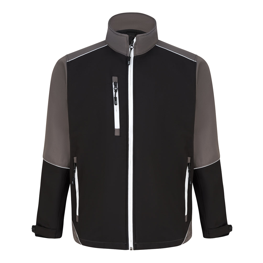 Orn Fireback Softshell - Black - Graphite - 4283 - Black - Graphite - Customisable Softshells, Fleeces &amp; Jackets