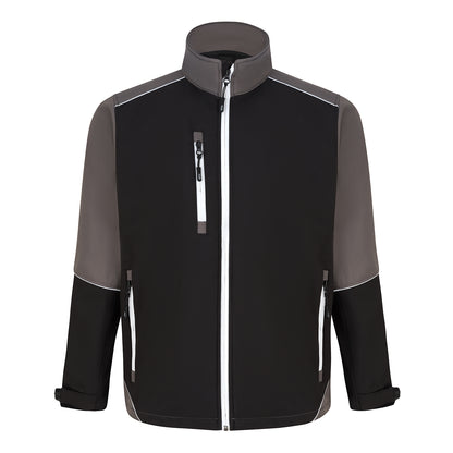 Orn Fireback Softshell - Black - Graphite - 4283 - Black - Graphite - Customisable Softshells, Fleeces &amp; Jackets