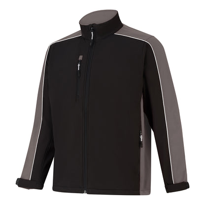 Orn Avocet Softshell - Black - Graphite - 4288 - - Customisable Softshells, Fleeces &amp; Jackets
