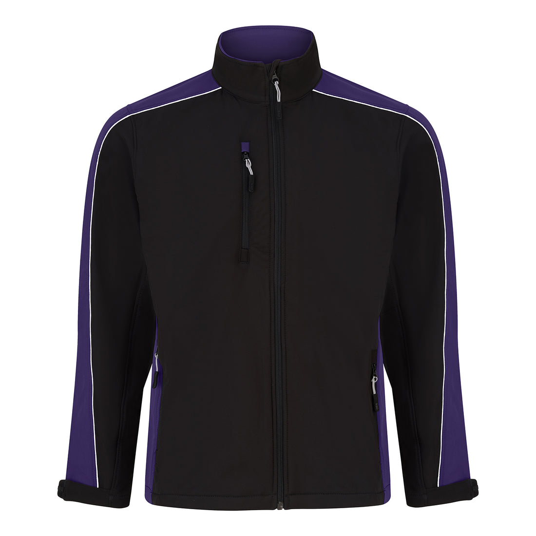 Orn Avocet Softshell - Black - Purple - 4288 - Black - Purple - Customisable Softshells, Fleeces &amp; Jackets