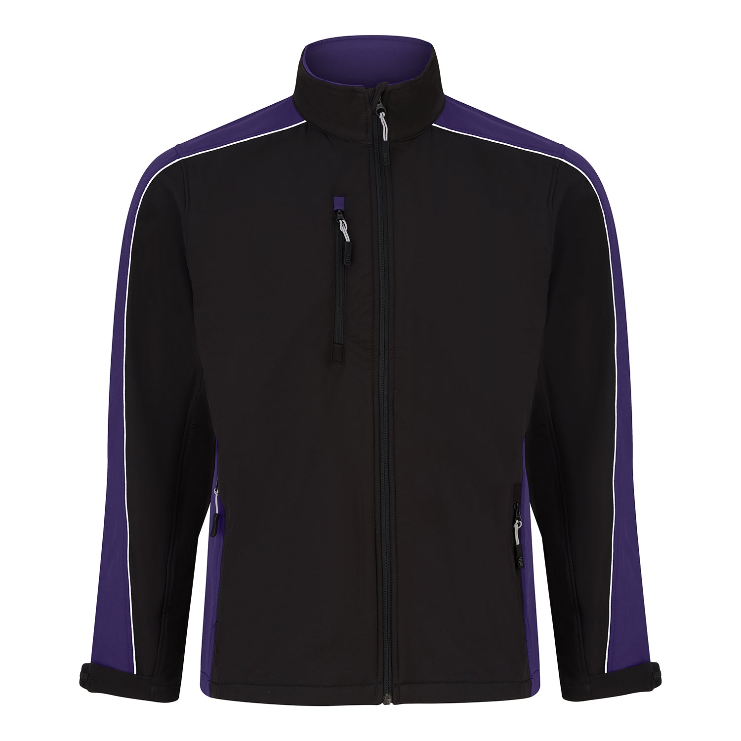 Orn Avocet Softshell - Black - Purple - 4288 - Black - Purple - Customisable Softshells, Fleeces &amp; Jackets