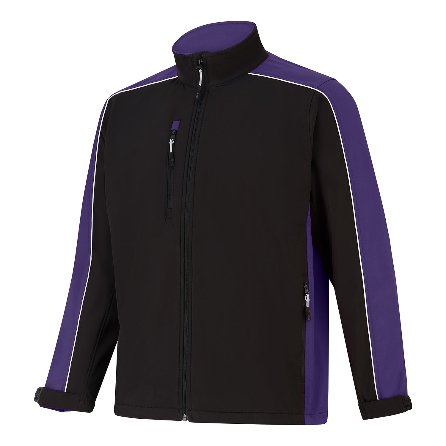 Orn Avocet Softshell - Black - Purple - 4288 - - Customisable Softshells, Fleeces &amp; Jackets