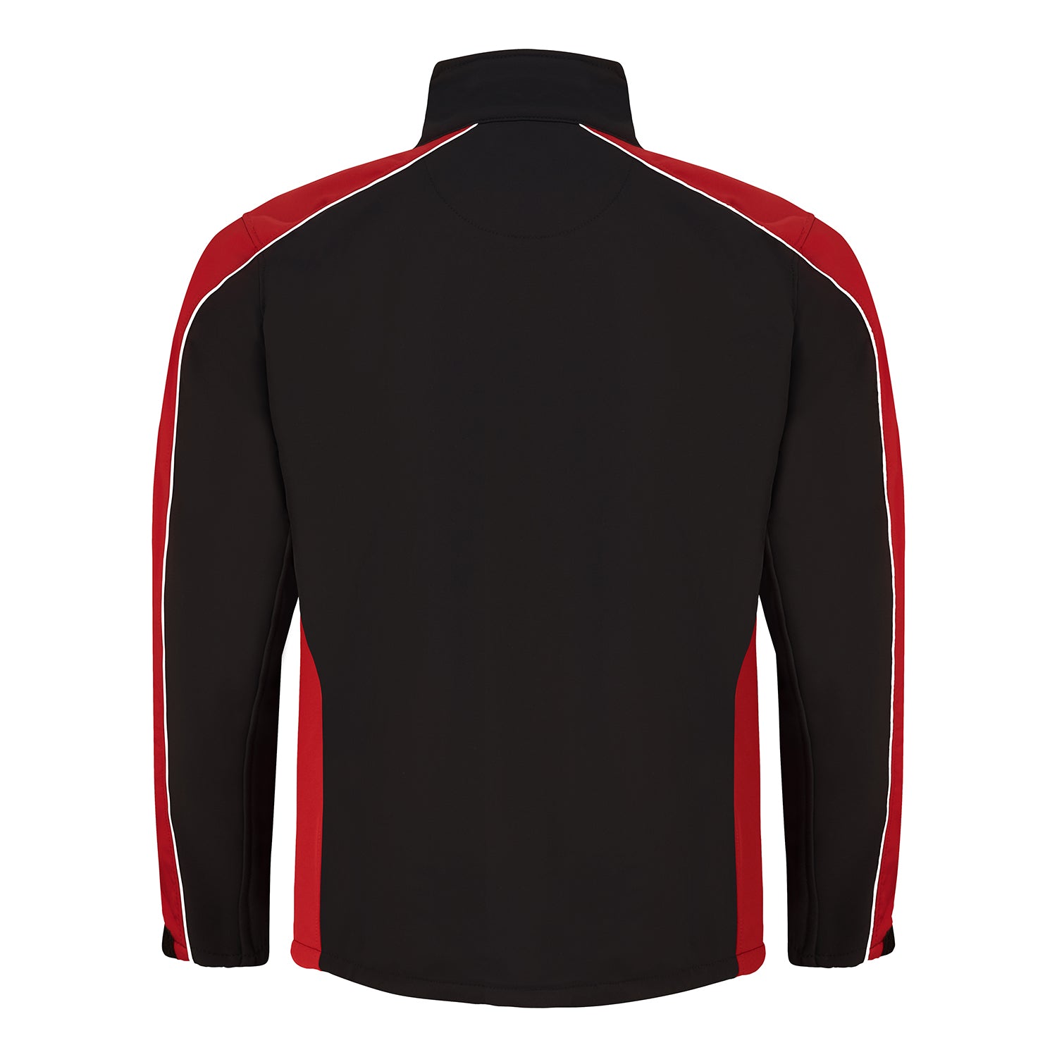 Orn Avocet Softshell - Black - Red - 4288 - - Customisable Softshells, Fleeces &amp; Jackets