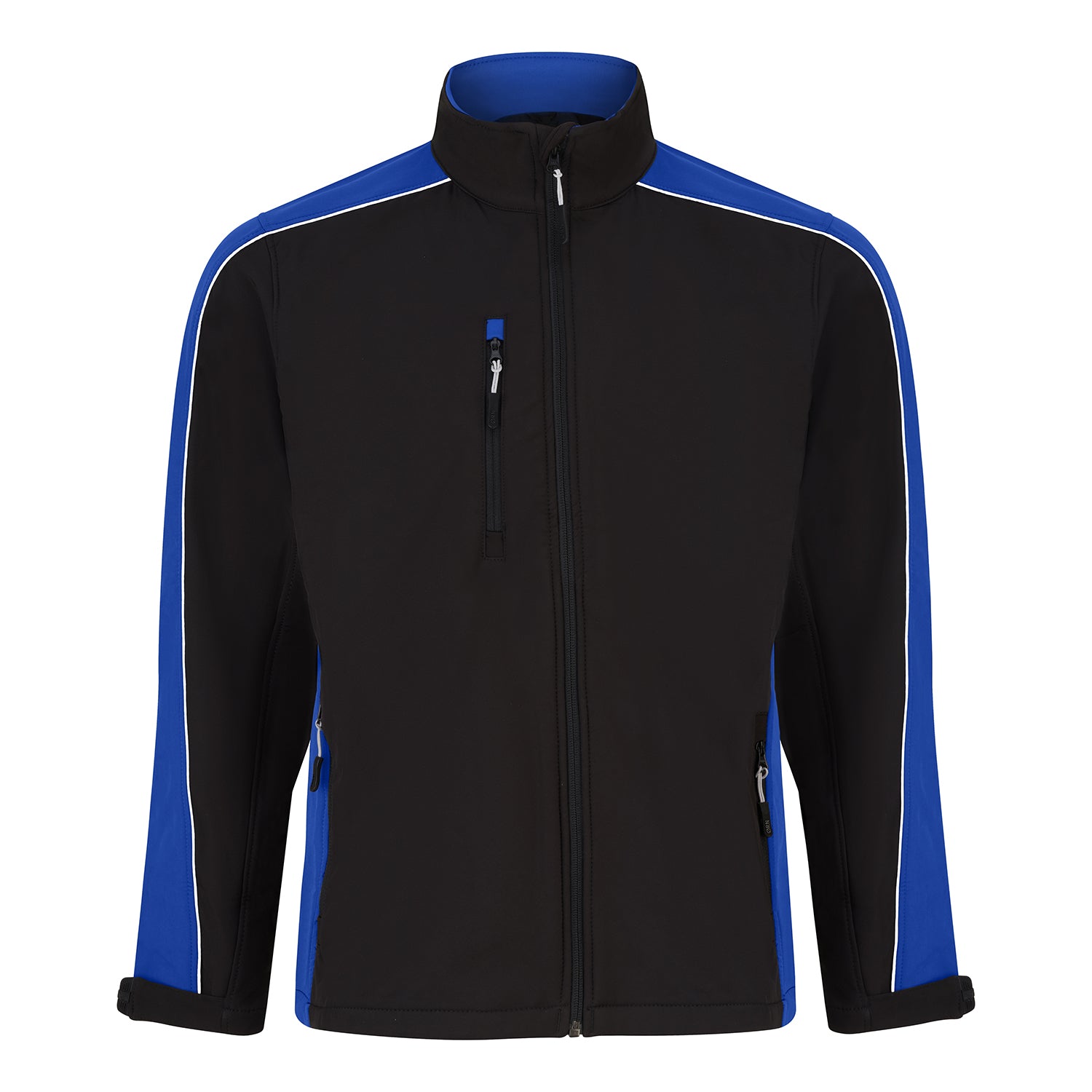 Orn Avocet Softshell - Black - Royal - 4288 - Black - Royal - Customisable Softshells, Fleeces &amp; Jackets