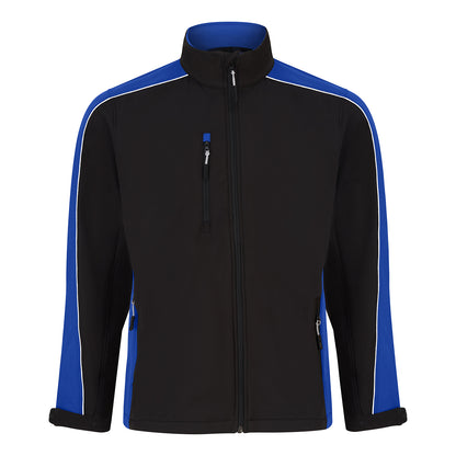 Orn Avocet Softshell - Black - Royal - 4288 - Black - Royal - Customisable Softshells, Fleeces &amp; Jackets