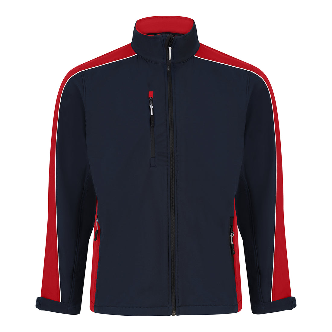 Orn Avocet Softshell - Navy - Red - 4288 - Navy - Red - Customisable Softshells, Fleeces &amp; Jackets