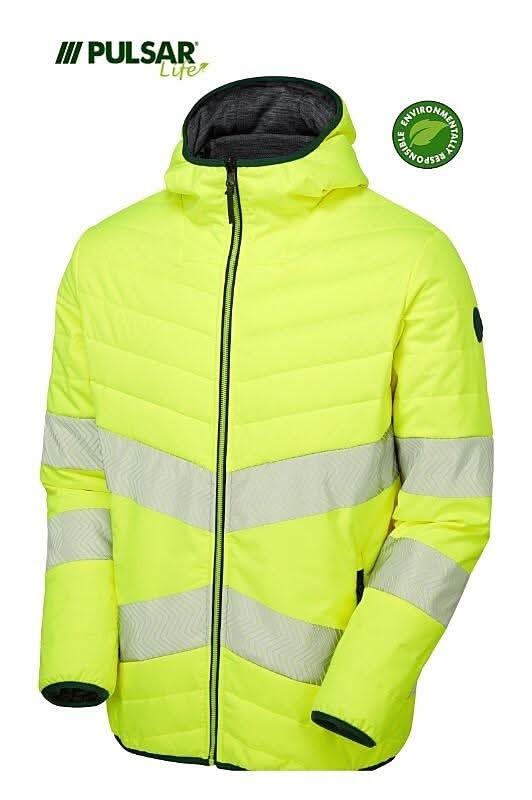 Pulsar LIFE GRS Ladies Reversible Puffer Jacket Yellow LFE962 - Yellow - Customisable Jackets