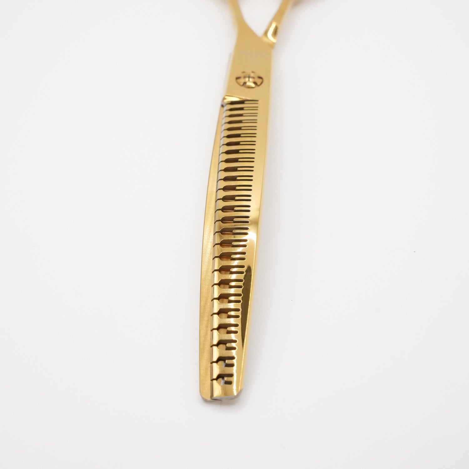 Gold Artisan Curved Chunkers - Gold Dog Grooming Scissors - - Customisable Shears
