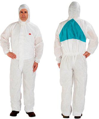 3m M Protective Disposable Coverall - White - Customisable Coveralls