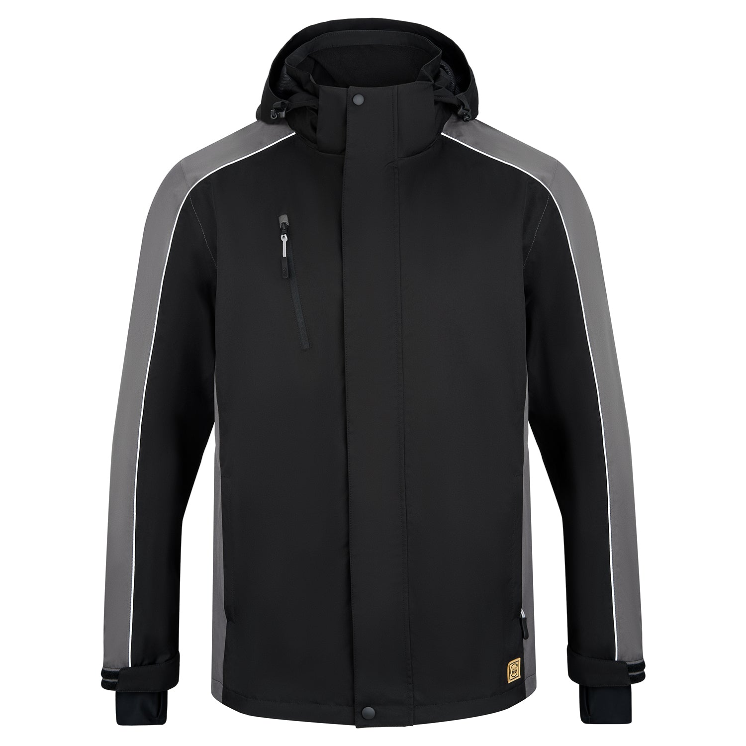 Orn Avocet EarthPro® GRS Jacket - Black - Graphite - 4688R - Black - Graphite - Customisable Softshells, Fleeces &amp; Jackets