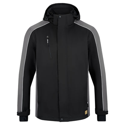 Orn Avocet EarthPro® GRS Jacket - Black - Graphite - 4688R - Black - Graphite - Customisable Softshells, Fleeces &amp; Jackets