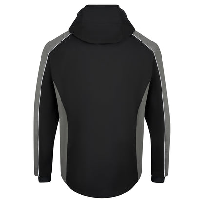 Orn Avocet EarthPro® GRS Jacket - Black - Graphite - 4688R - - Customisable Softshells, Fleeces &amp; Jackets