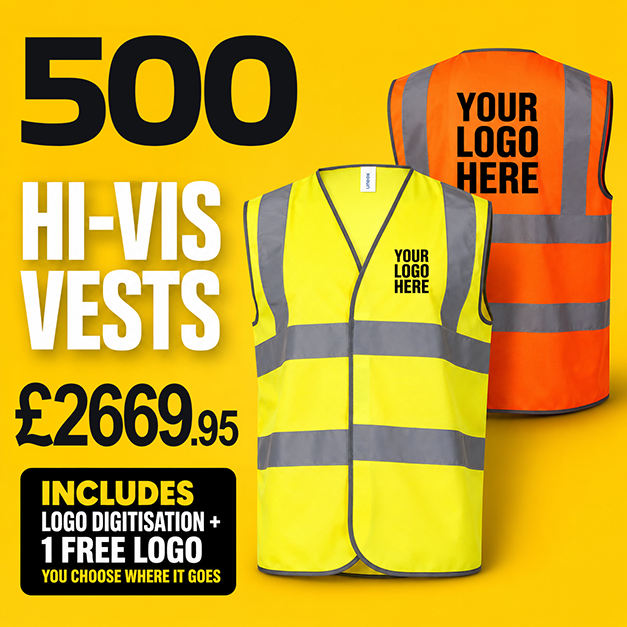 500 Hi Vis Vests