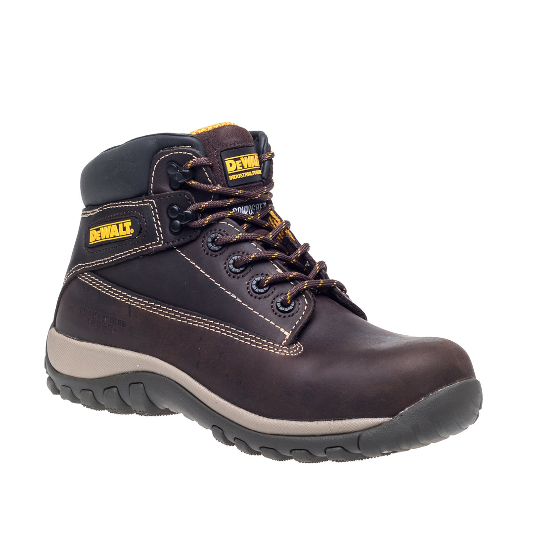 DeWalt - Brown Non-Metallic Safety Boot - Brown - Customisable Footwear