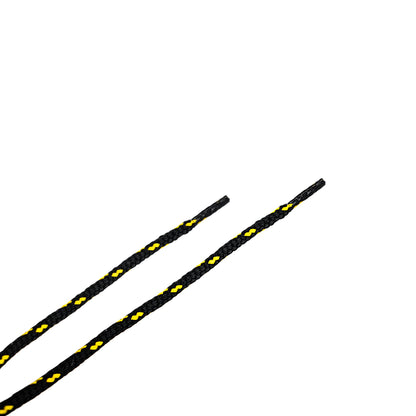 DeWalt - Blister Pack Laces Black Yellow - - Customisable Footwear Accessories