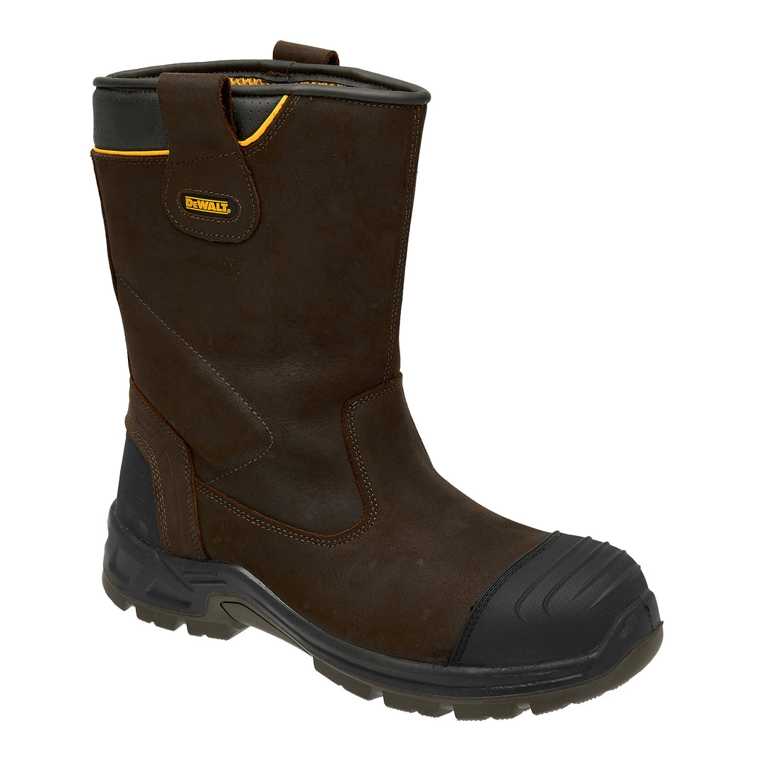 DeWalt - Non Metallic , lightweight, Waterproof Rigger - Brown - Customisable Footwear