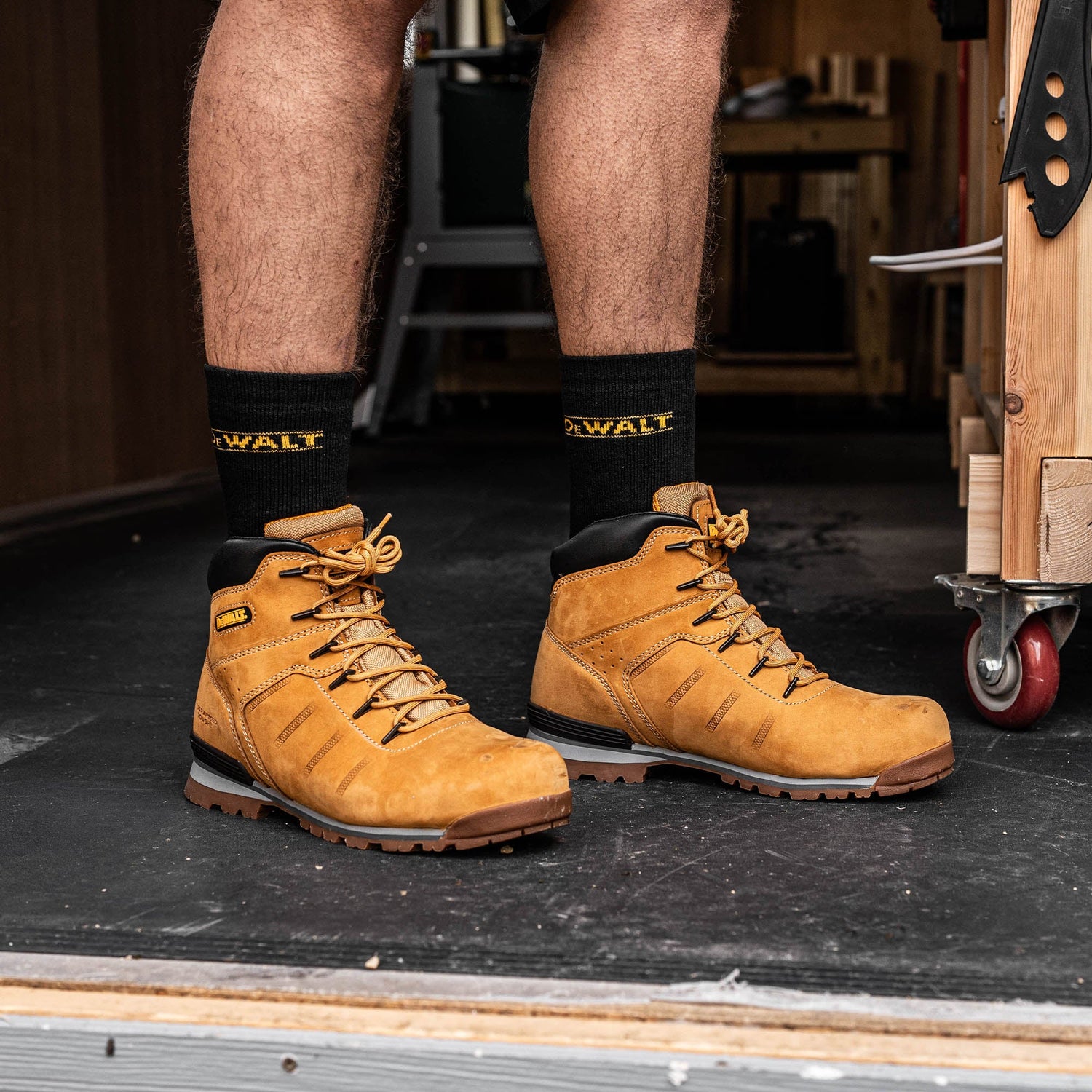 DeWalt - Wheat Nubuck Lightweight Safety Boot - - Customisable Footwear