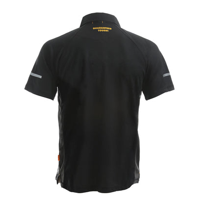 DeWalt - Black/Grey PWS Polo Shirt - - Customisable Workwear