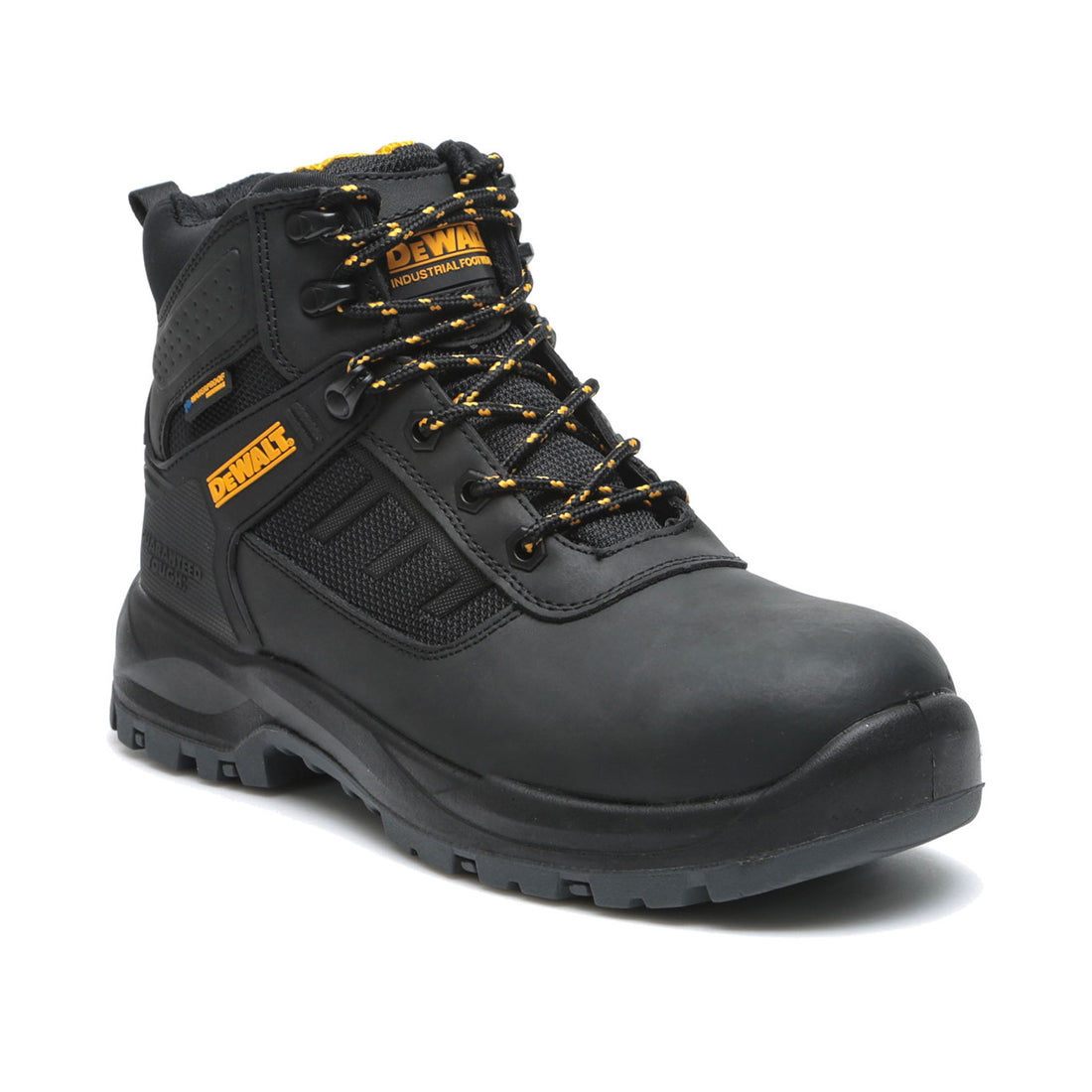 DeWalt - Black Waterproof Safety Boot - Black - Customisable Footwear