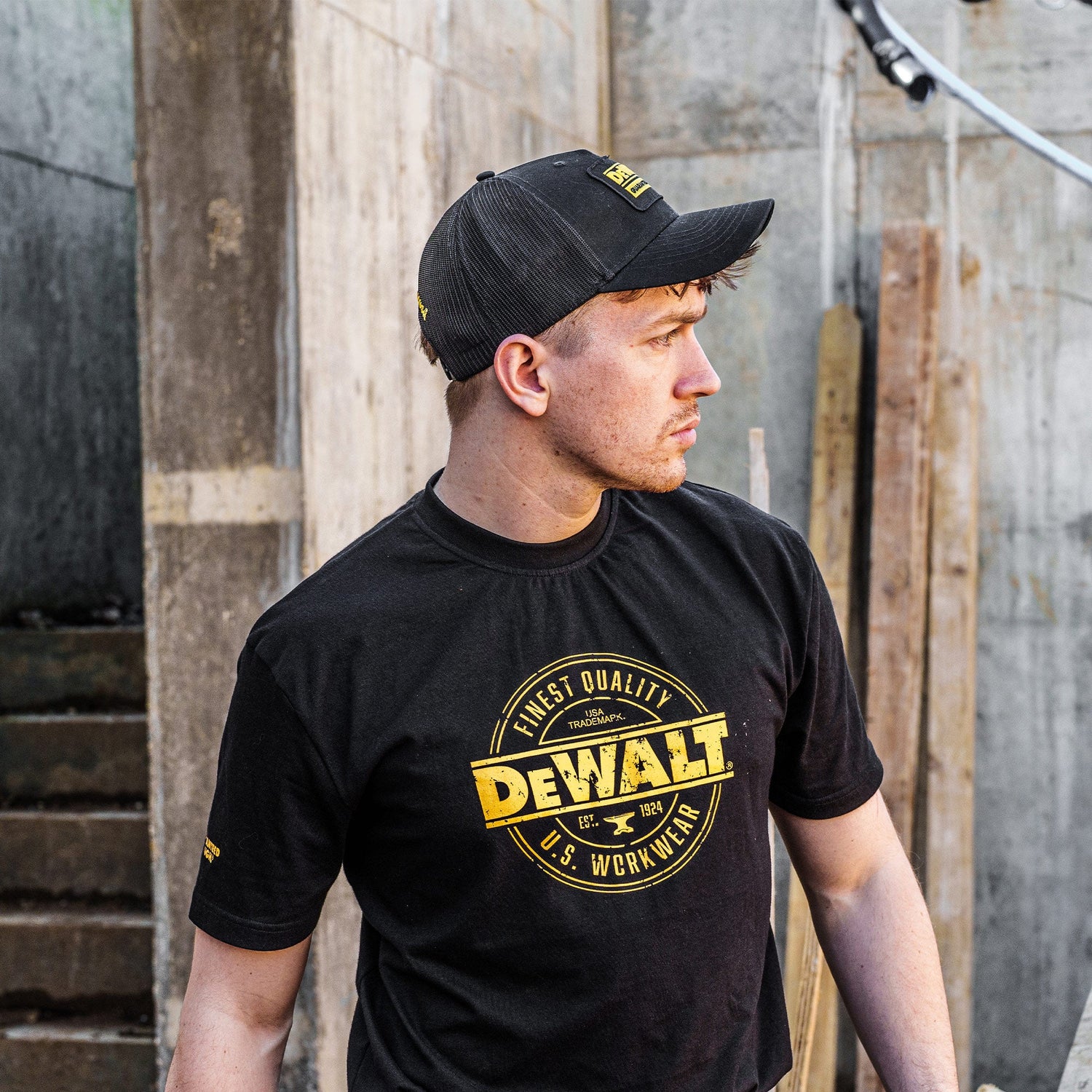 DeWalt - DeWalt Baseball Cap - - Customisable Workwear