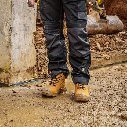 DeWalt - Mentor Wheat Waterproof Safety Boot - - Customisable Footwear