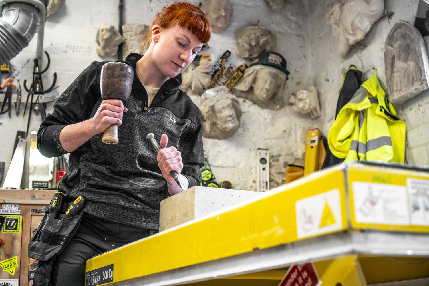 DeWalt - Ladies Quarter Zip - - Customisable Workwear