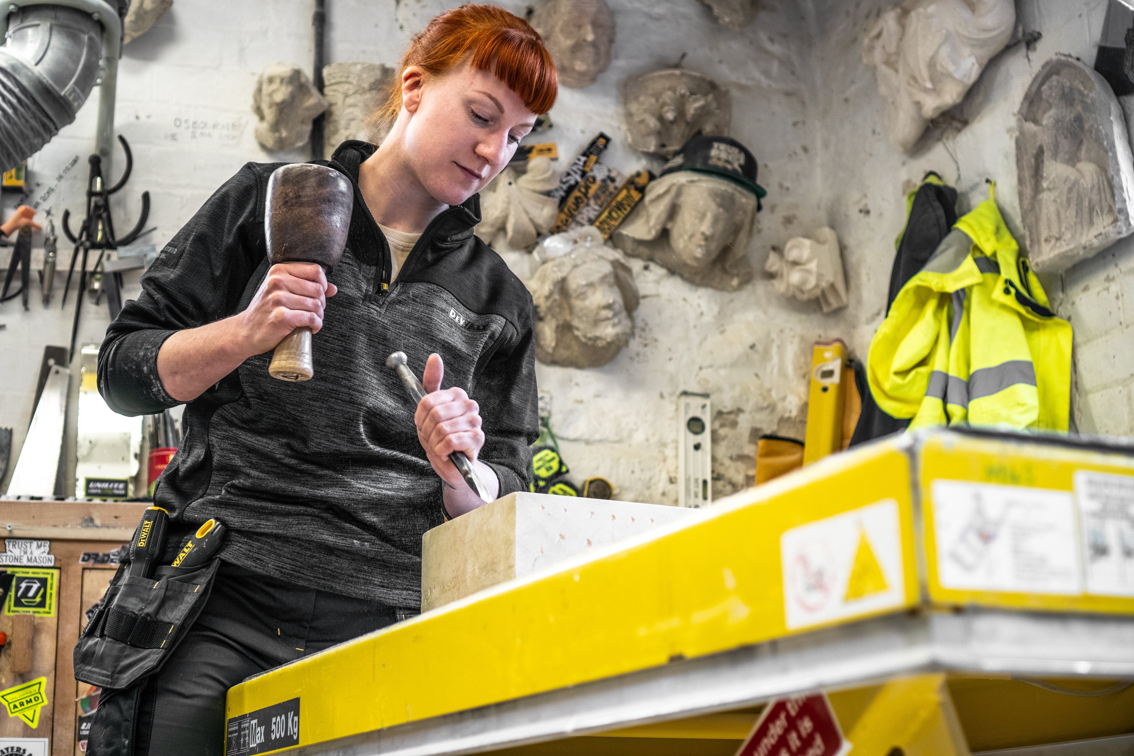 DeWalt - Ladies Quarter Zip - - Customisable Workwear