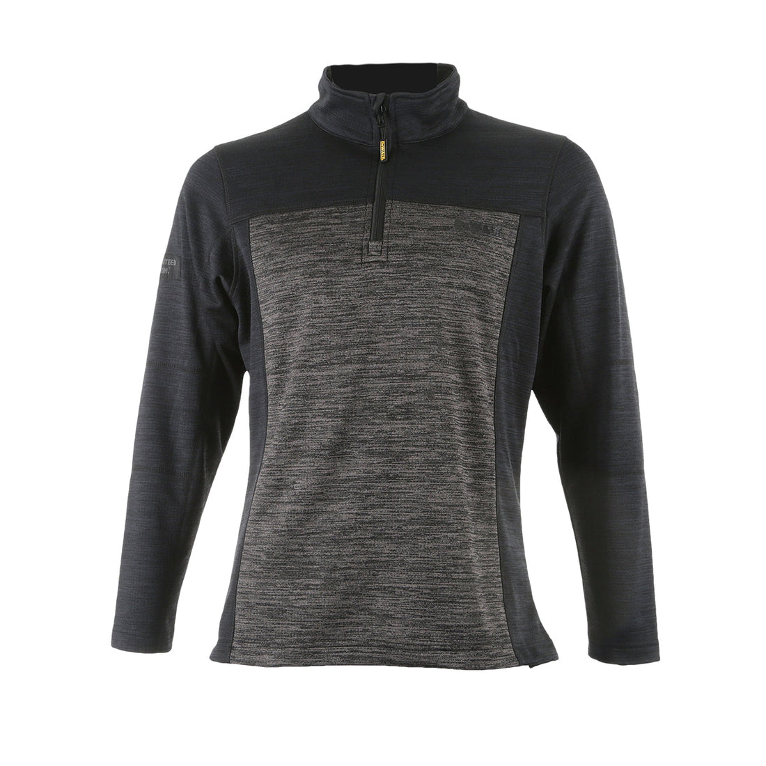 DeWalt - Ladies Quarter Zip - Grey Black - Customisable Workwear
