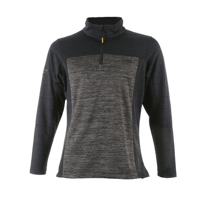DeWalt - Ladies Quarter Zip - Grey Black - Customisable Workwear