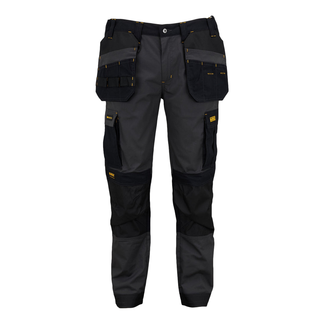 DeWalt - DeWalt Slim Fit Trouser - Grey Black - Customisable Workwear