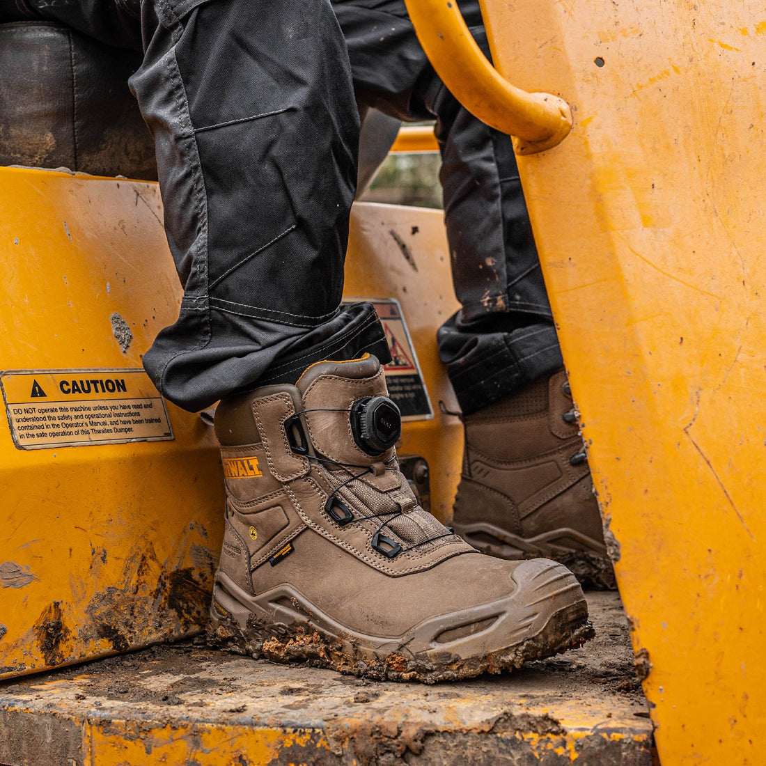 DeWalt - DeWalt Lander BOA Boot Stone - - Customisable Boots