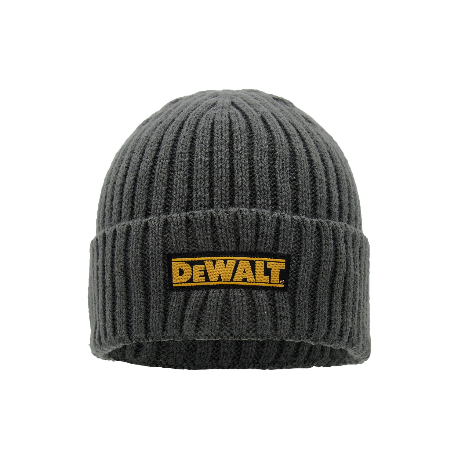 DeWalt - DeWalt Knitted Beanie Hat - Green One size - Customisable Workwear