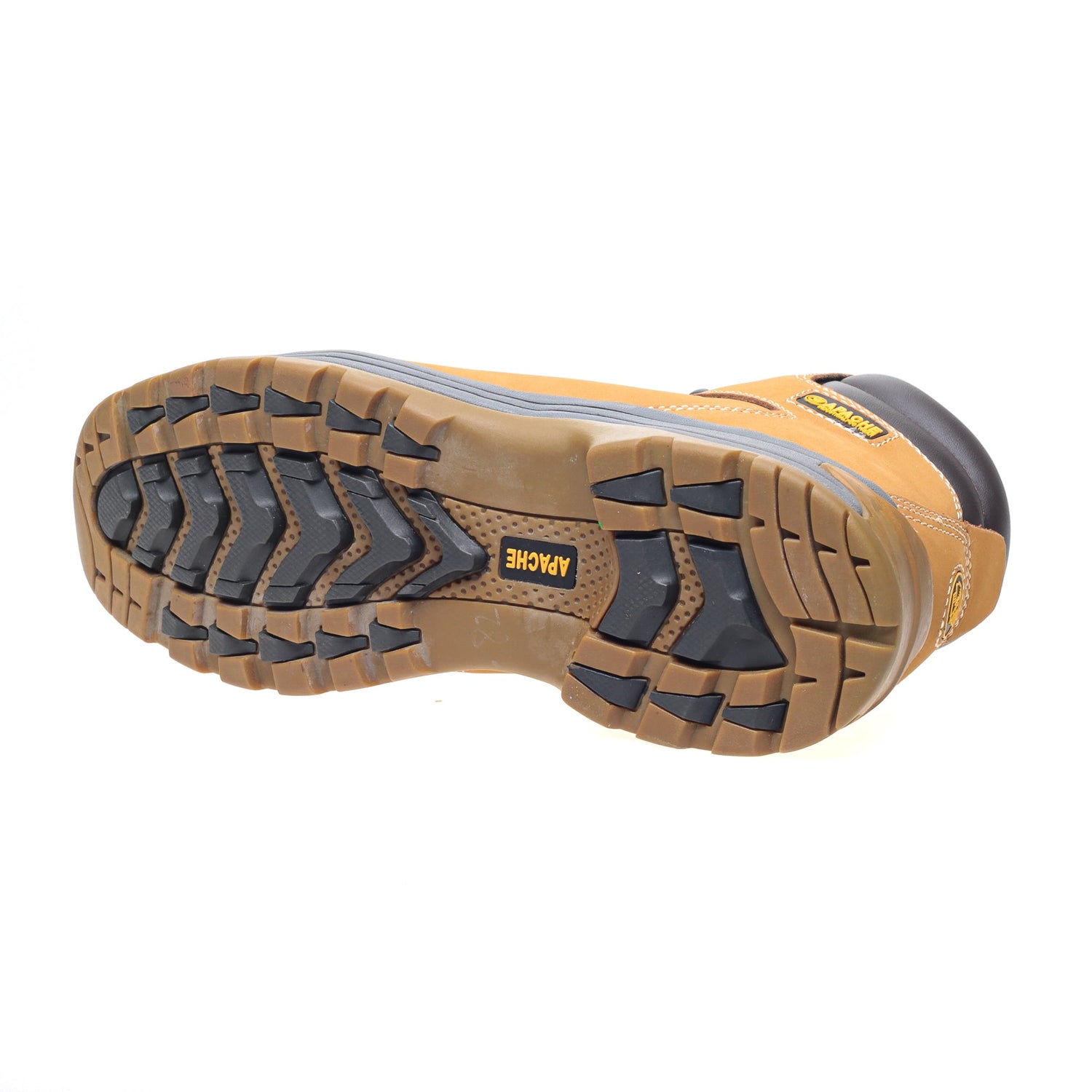 Apache - AP314CM Wheat Nubuck Water Resistant Safety Hiker - - Customisable Footwear