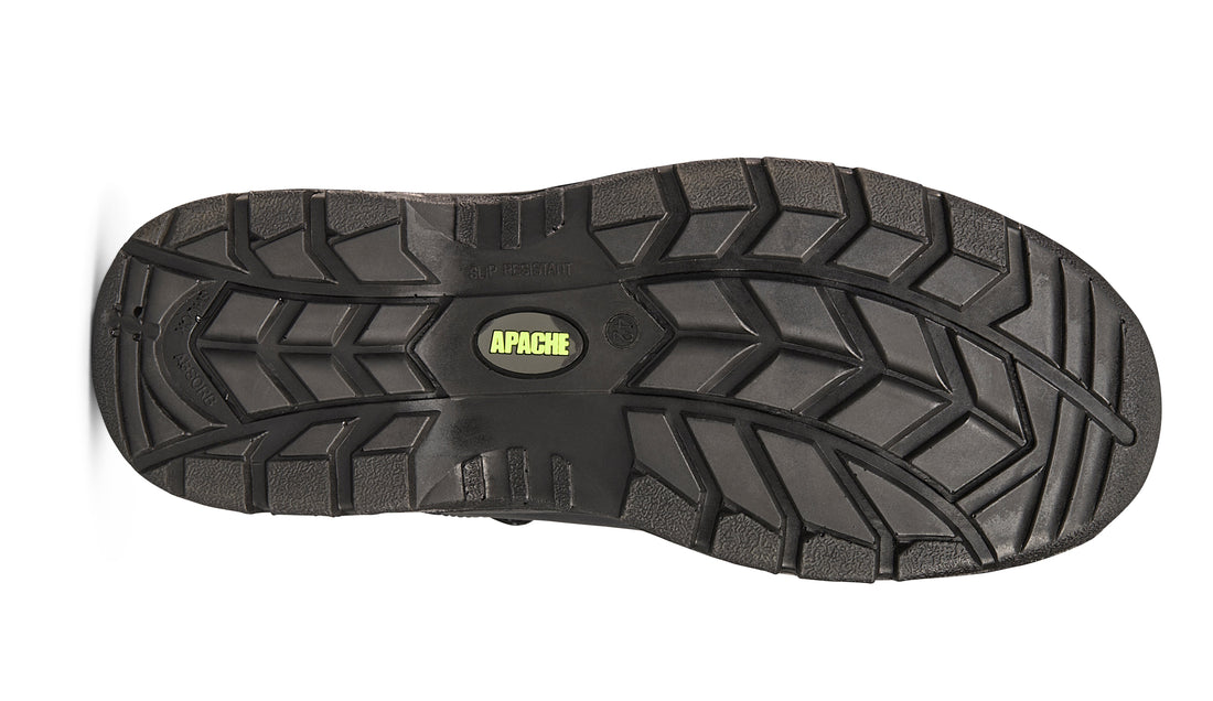 Apache - Black Waterproof Safety Hiker - - Customisable Footwear