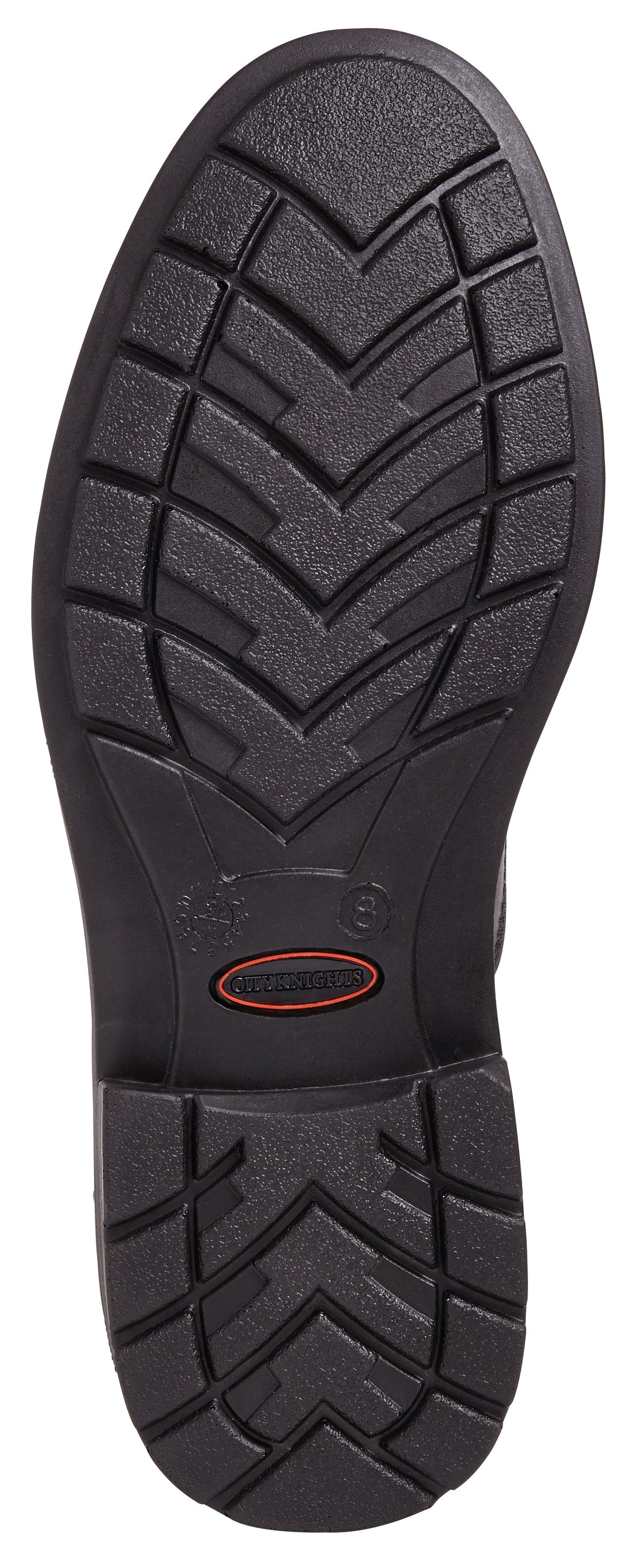 City Knights - Black Oxford Safety Shoe - - Customisable Footwear