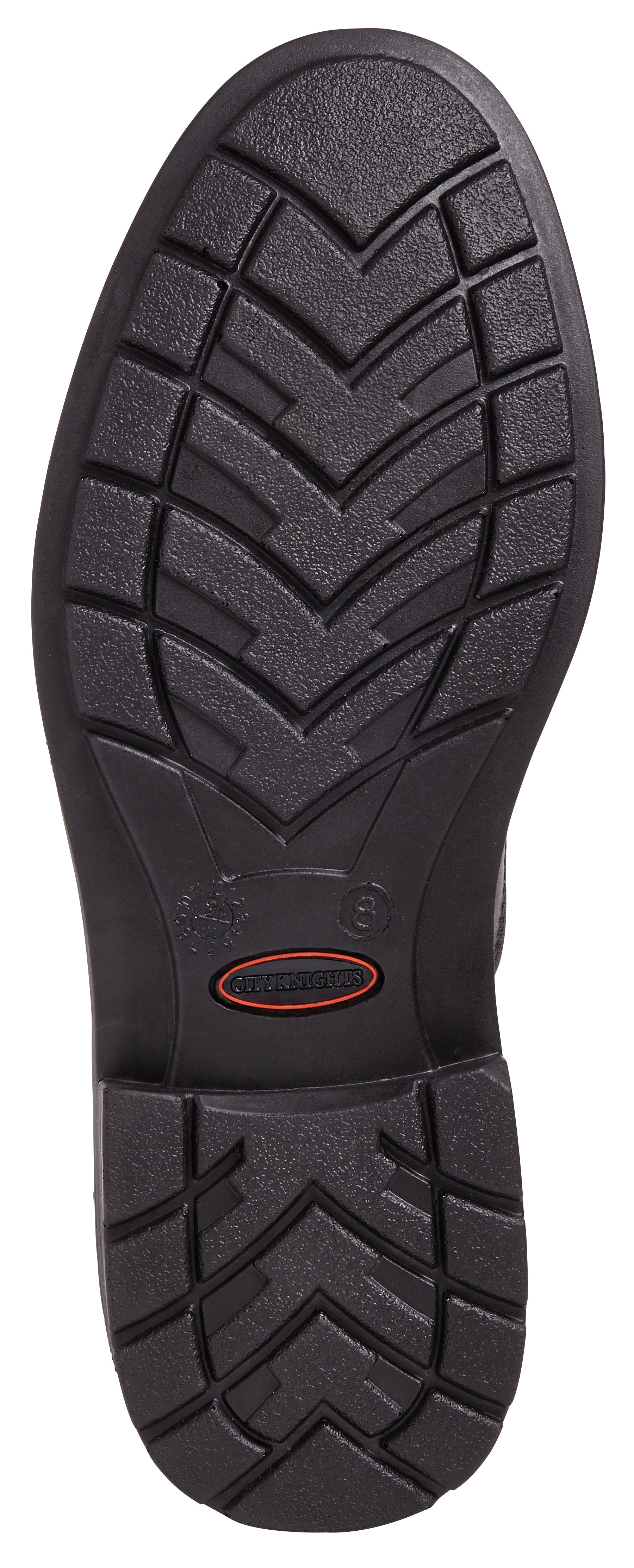 City Knights - Black Oxford Safety Shoe - - Customisable Footwear