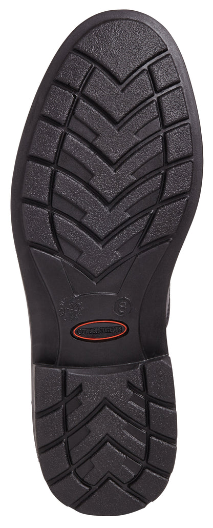 City Knights - Black Oxford Safety Shoe - - Customisable Footwear